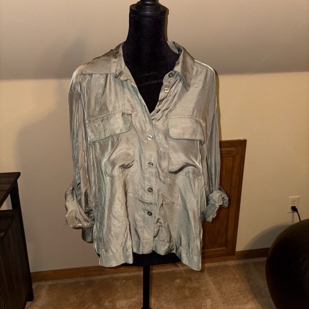 Universal Thread Button-Up Blouse